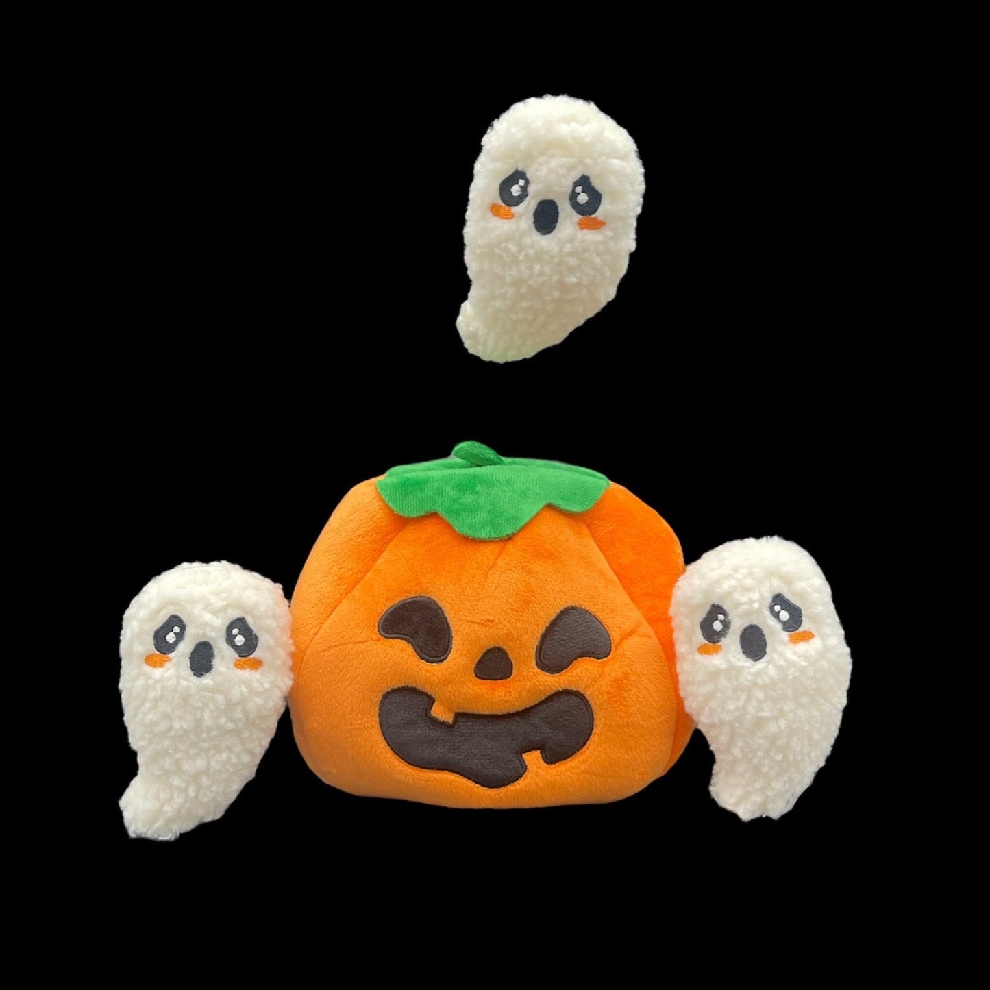 Trio Ghosts Jack-O-Lantern